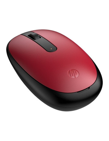 Ratón inalámbrico por bluetooth hp 240/ hasta 1600 dpi/ rojo