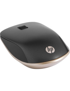 Ratón inalámbrico por bluetooth hp 410/ hasta 1600 dpi/ plata y negro