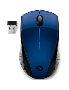 Ratón inalámbrico hp 220/ hasta 1200 dpi/ azul