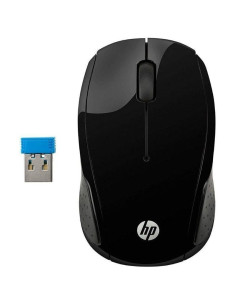 Ratón inalámbrico hp 200 x6w31aa/ hasta 1000 dpi