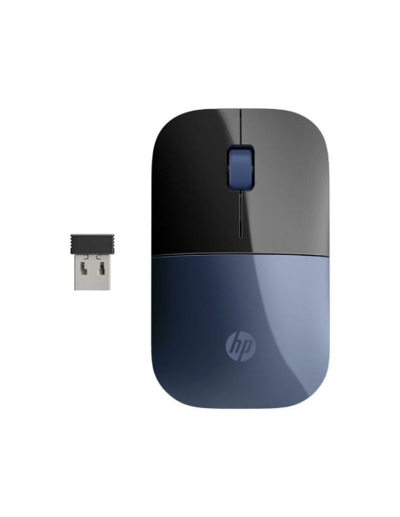 Ratón inalámbrico hp z3700/ hasta 1200/ azul lunar