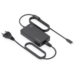 Cargador sobremesa gan aisens asch-1pd100d070-bk/ 1xusb tipo-c/ 100w