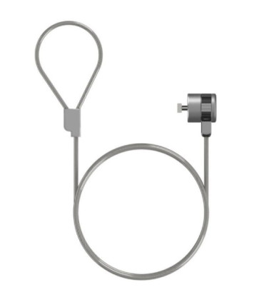 Cable de seguridad para portátiles aisens aslk-d40k02-sl/ 1.5m