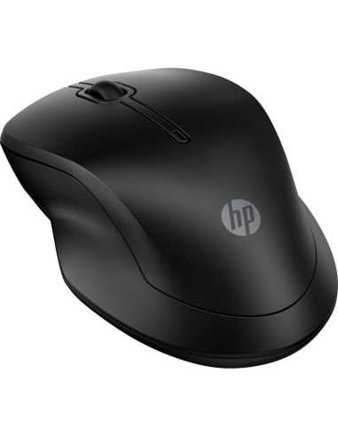 Ratón inalámbrico hp 225 dual/ hasta 1600 dpi/ negro