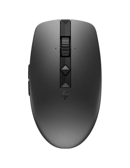 Ratón inalámbrico hp 715 multi/ batería recargable/ hasta 1200 dpi/ negro