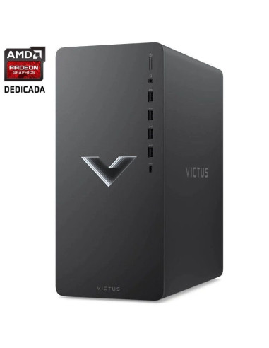 Pc gaming hp victus 15l tg02-0108ns ryzen 5 5600g/ 16gb/ 512gb ssd/ radeon rx 6400/ win11