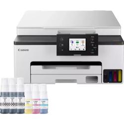 Multifunción Recargable Canon MAXIFY GX1050 MegaTank 3 en 1 WiFi/ Dúplex/ Pack impresora + consumibles XL/ Blanca