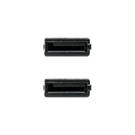 Cable sata nanocable 10.18.0101-oem/ sata hembra - sata hembra/ 50cm/ rojo