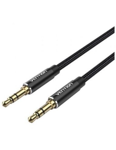 Cable estéreo vention bcmbg/ 2x rca macho - 2x rca macho/ 1.5m/ negro