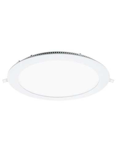 Downlight iglux ls-102118-fb v2/ circular/ ø220 x 19mm/ potencia 18w/ 1700 lúmenes/ 6000ºk/ blanco