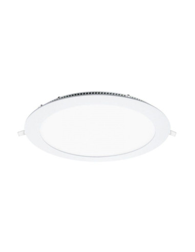 Downlight iglux ls-102118-nb v2/ circular/ ø225 x 19mm/ potencia 18w/ 1620 lúmenes/ 4000ºk/ blanco