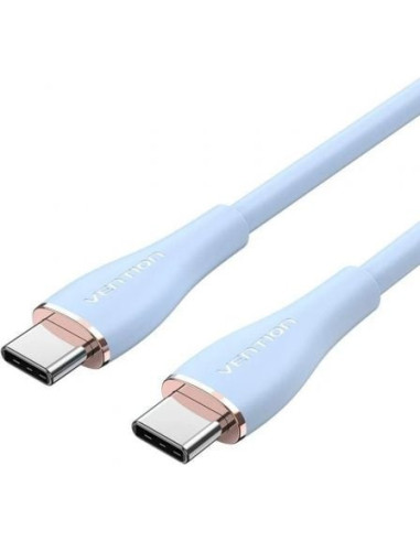 Cable usb 2.0 tipo-c vention tawsg/ usb tipo-c macho - usb tipo-c macho/ 1.5m/ azul