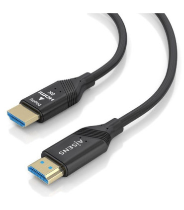 Cable hdmi 2.1 aoc 8k aisens a153-0936/ hdmi macho - hdmi macho/ 25m/ negro