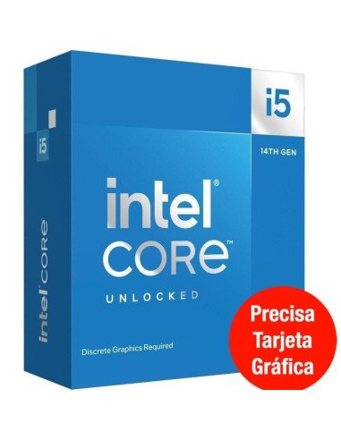 Procesador intel core i5-14600kf 3.50ghz socket 1700