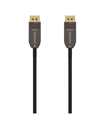 Cable displayport 1.4 aoc 8k aisens a155-0607/ displayport macho - displayport macho/ 15m/ negro