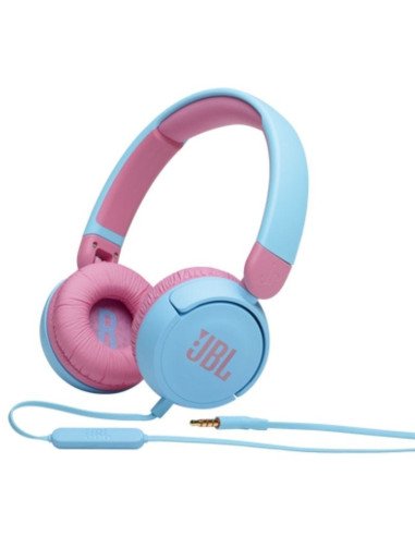 Auriculares infantiles jbl jr310/ con micrófono/ jack 3.5/ azules y rosas