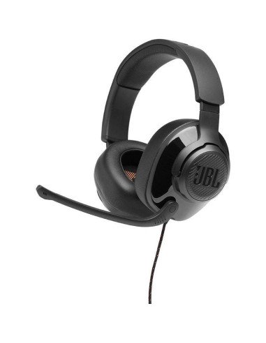 Auriculares gaming con micrófono jbl quantum 200/ jack 3.5/ negros