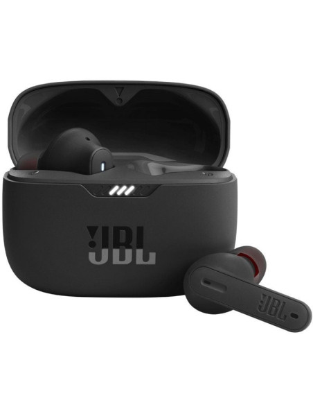 Auriculares bluetooth jbl tune 230nc tws con estuche de carga/ autonomía 10h/ negros