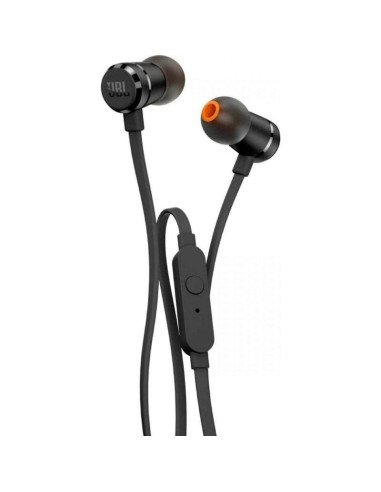 Auriculares intrauditivos jbl tune 290/ con micrófono/ negros