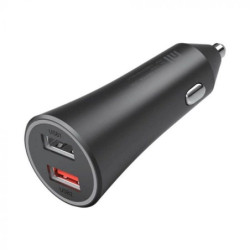 Cargador de coche xiaomi mi car charger/ 2xusb/ 2a/ 3a