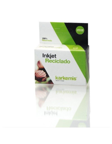 Cartucho de tinta reciclado karkemis brother lc980-lc1100/ negro