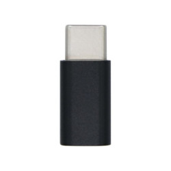 Adaptador usb 2.0 tipo-c aisens a108-0414/ usb tipo-c macho - micro usb hembra