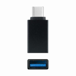 Adaptador usb 3.1 nanocable 10.02.0010/ usb hembra - usb tipo-c macho