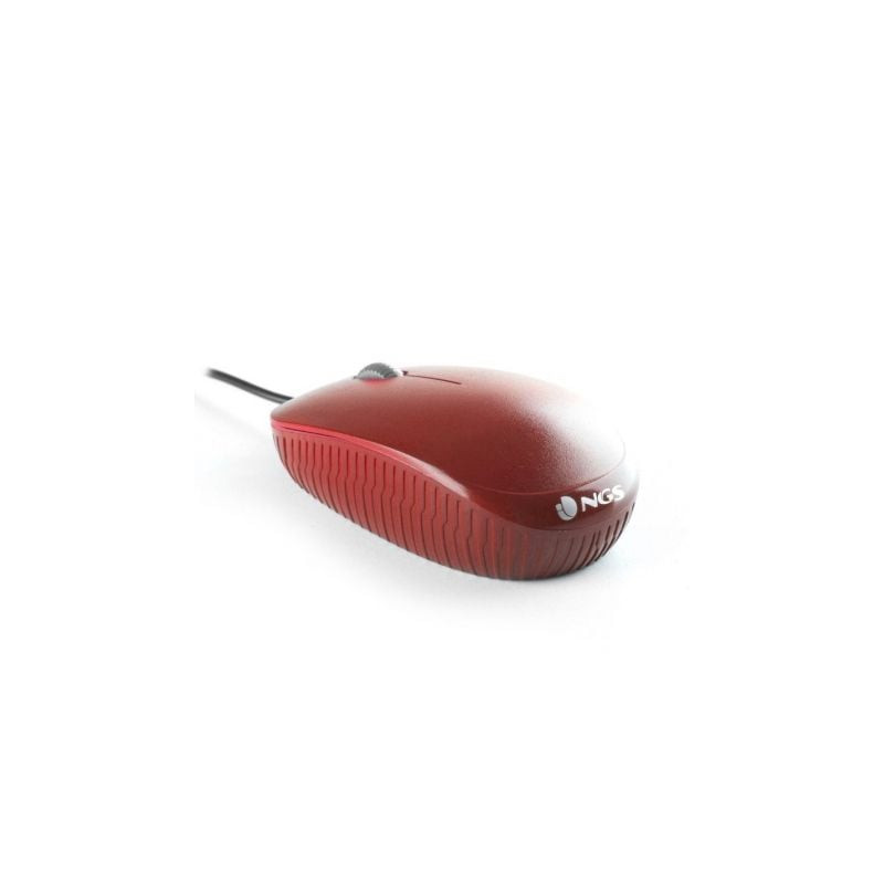 Ratón ngs flame/ hasta 1000 dpi/ rojo