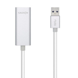 Adaptador usb - rj45 aisens a106-0504/ 1000mbps