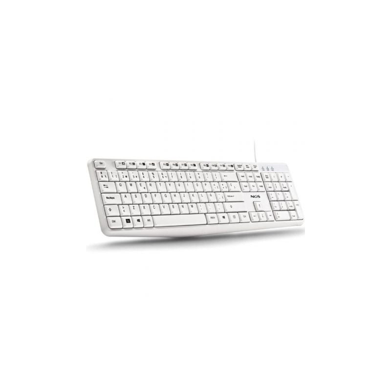 Teclado ngs heritage heritagespanish/ blanco
