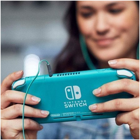 Nintendo switch lite azul turquesa