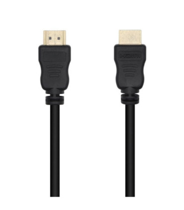 Cable hdmi 1.4 14+1 ccs aisens a119-0530/ hdmi macho - hdmi macho/ 2m/ negro