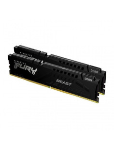 Memoria ram kingston fury beast 2 x 16gb/ ddr5/ 5200mhz/ 1.1v/ cl40/ dimm
