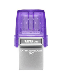 Pendrive 128gb kingston datatraveler microduo 3c usb 3.2