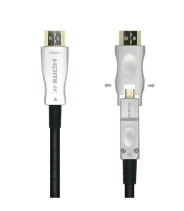 Cable hdmi 2.0 aoc 4k desmontable aisens a148-0510/ hdmi macho / d macho - hdmi macho/ 15m/ negro