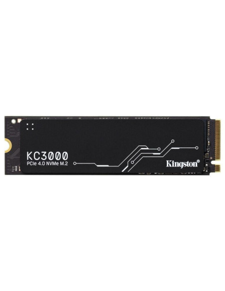 Disco ssd kingston kc3000 4tb/ m.2 2280 pcie 4.0/ con difusor de calor/ full capacity