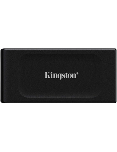 Disco externo ssd kingston xs1000 1tb/ usb 3.2/ negro