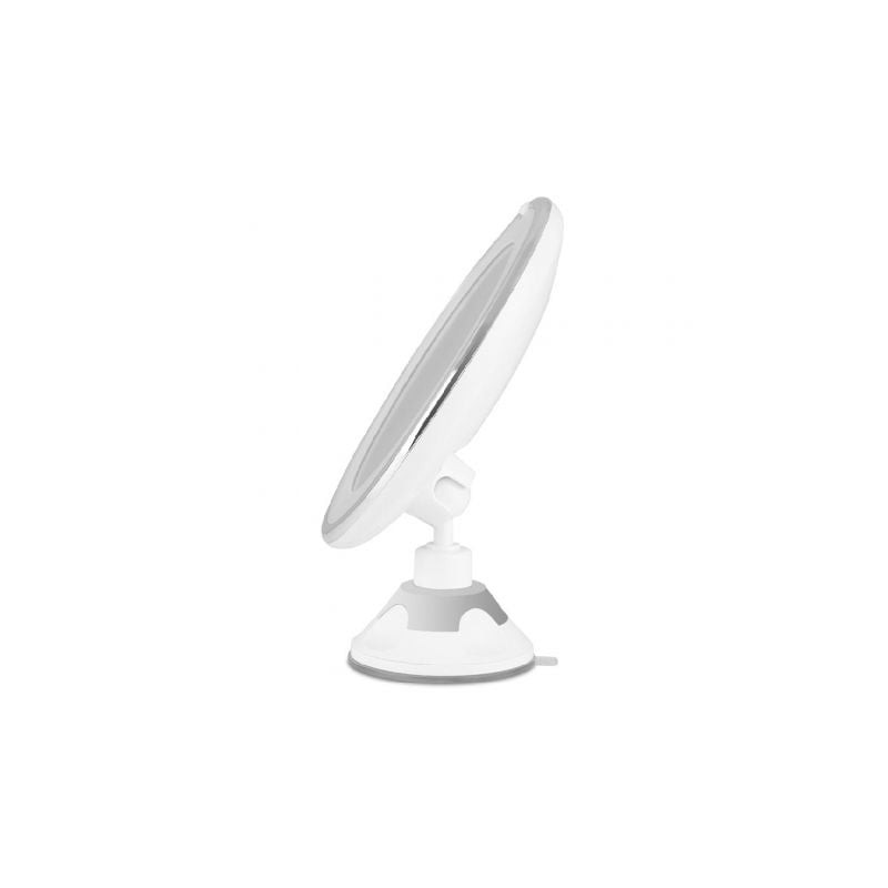 Espejo cosmético de pared con luz orbegozo esp 1010/ ø17cm