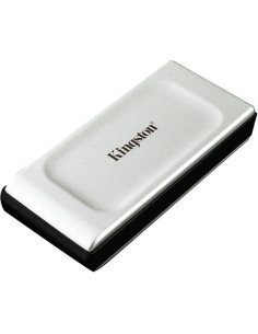 Disco externo ssd kingston sxs2000 1tb/ usb 3.2/ plata
