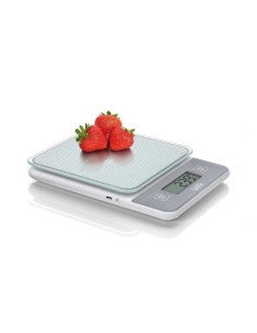 Báscula de cocina electrónica laica ks1320/ hasta 5kg/ plata