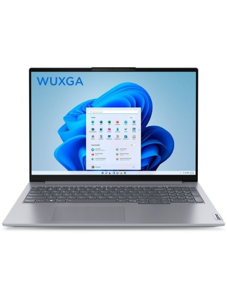 Portátil lenovo thinkbook 16 gen 7 iml 21ms0044sp intel core ultra 5 125u/ 16gb/ 512gb ssd/ 16'/ win11 pro