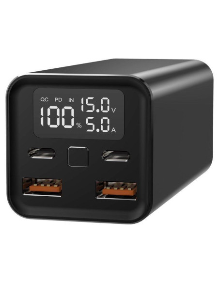 Batería externa/powerbank leotec powerbank 20000mah pd/ 65w/ compatible con portátiles