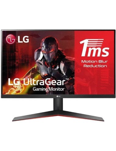 Monitor gaming lg 24mp60g-b 23.8'/ full hd/ 1ms/ 75hz/ ips/ negro