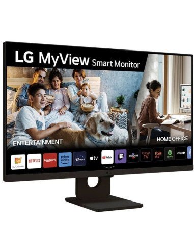 Smart monitor lg myview 32sr50f-b 31.5'/ full hd/ smart tv/ multimedia/ negro