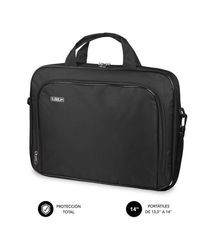 Maletín subblim oxford para portátiles hasta 14'/ negro