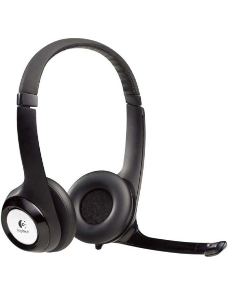 Auriculares logitech h390/ con micrófono/ usb/ negros
