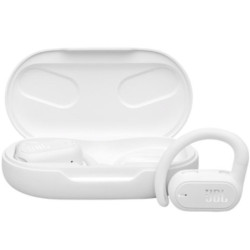 Auriculares bluetooth jbl soundgear sense con estuche de carga/ autonomía 8h/ blancos