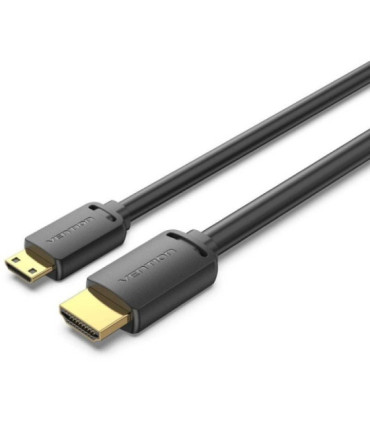 Cable hdmi 4k vention aghbg/ hdmi macho - mini hdmi macho/ 1.5m/ negro