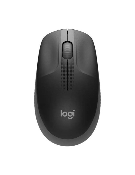 Ratón inalámbrico logitech m190/ hasta 1000 dpi/ gris marengo