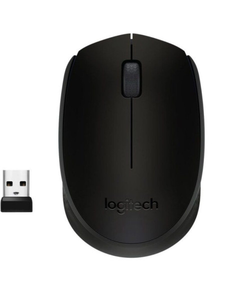 Ratón inalámbrico logitech b170/ hasta 1000 dpi